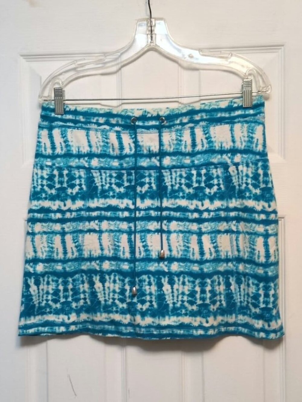 Jones New York Sport Tie Dye Skort Bl Teal Athletic Tennis Golf Size M Picklebal